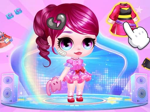 Screenshot van Unicorn Princess Dress Up