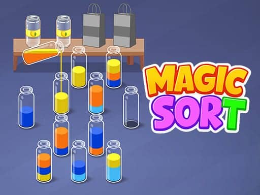 Screenshot van Magic Sort