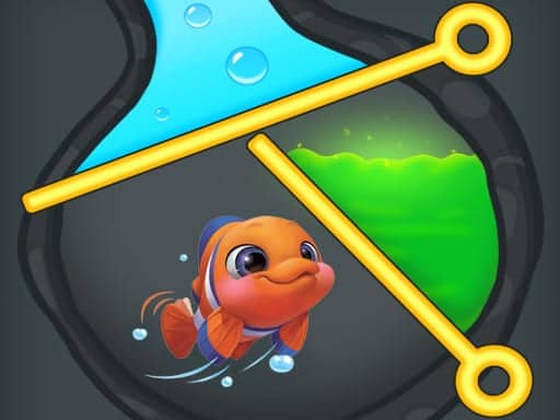 Screenshot van Pull the Pin: Fish Rescue!