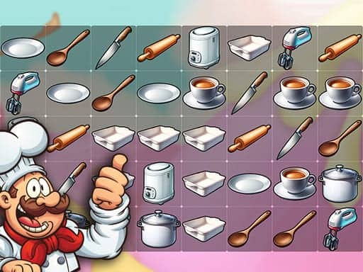 Screenshot van Mahjong Connect Cookware