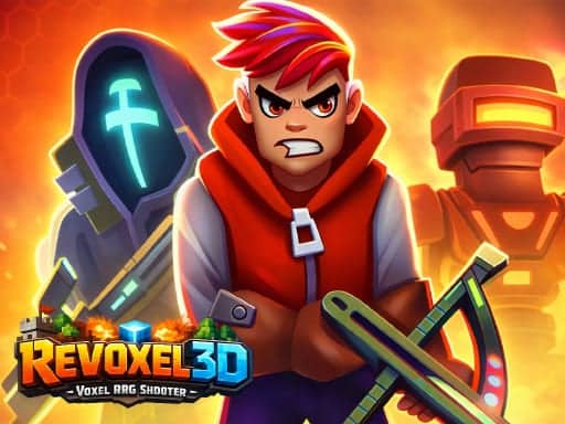 Screenshot van Revoxel 3D - Voxel RPG Shooter