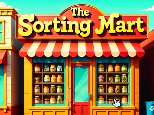 Screenshot van The Sorting Mart