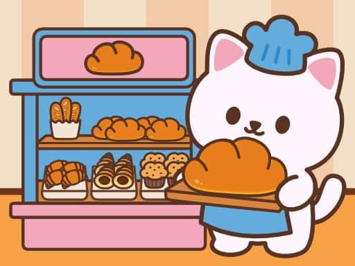 Screenshot van Purrfect Bakery