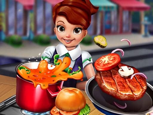 Screenshot van Cooking Fast: Hotdogs And Burgers Craze