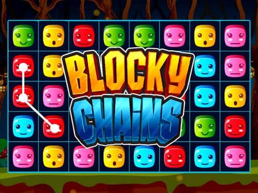 Screenshot van Blocky Chains