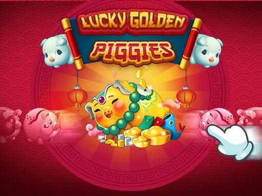 Screenshot van Lucky Golden Piggies