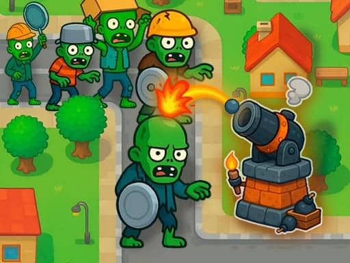 Screenshot van Neighborhood Defense
