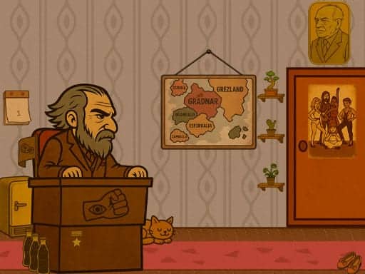 Screenshot van Dictator Simulator: 1984