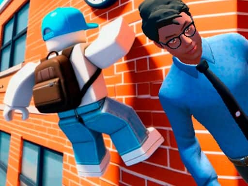 Screenshot van School Escape: Obbie Run!