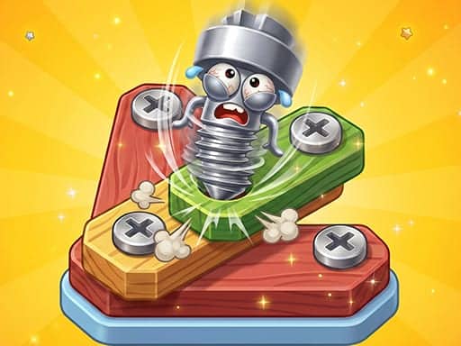 Screenshot van Color Screw Rescue Puzzle