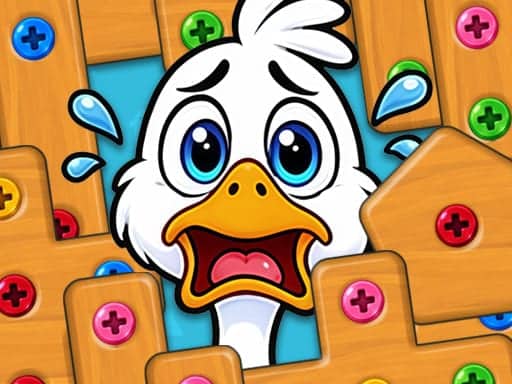 Screenshot van Goose Rescue: Screw Sort