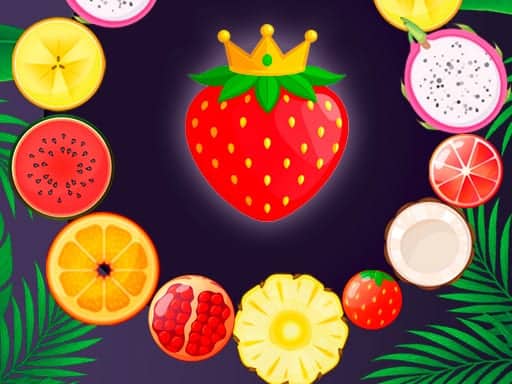 Screenshot van Fruit King Merge
