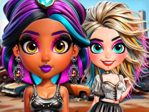 Screenshot van Royal Rebellion Punk Magic