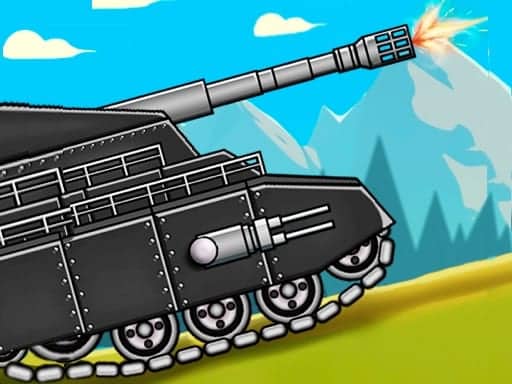 Screenshot van Tank Fury: Boss Battle 2D