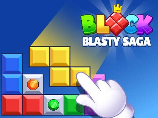 Screenshot van Block Blasty Saga