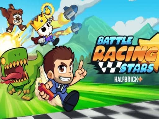 Screenshot van Battle Racing Stars