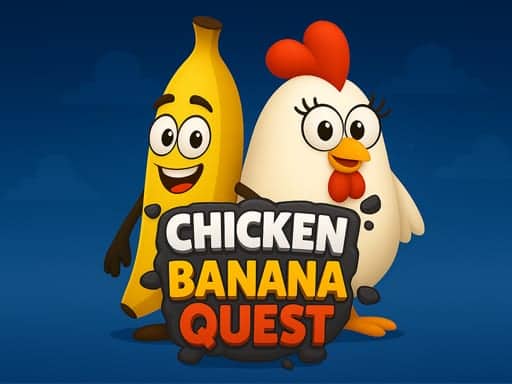 Screenshot van Chicken Banana Quest