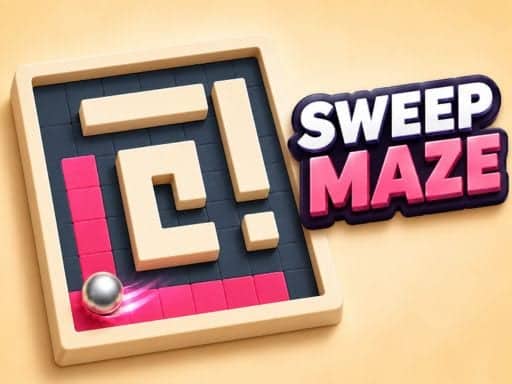 Screenshot van Sweep Maze