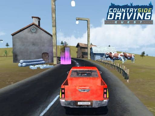 Screenshot van Countryside Driving Quest
