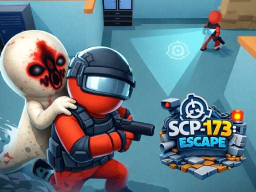 Screenshot van SCP 173 Escape