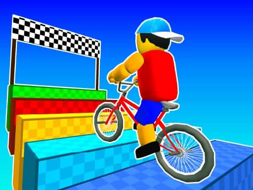 Screenshot van Obby On a Bike