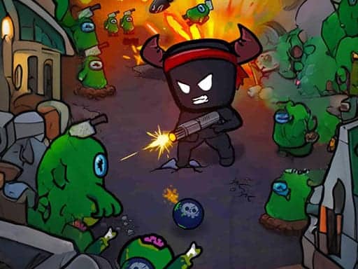 Screenshot van Fight to the end