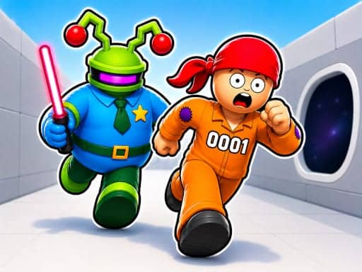 Screenshot van Escape the Alien Prison