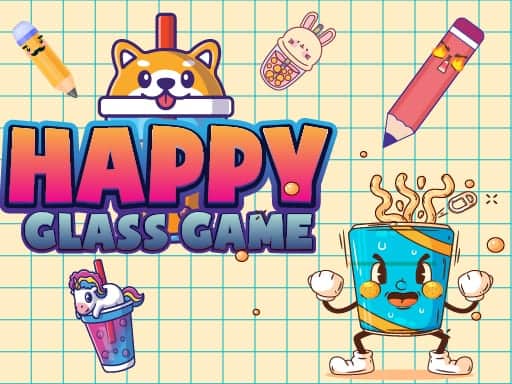 Screenshot van Happy Glass Game
