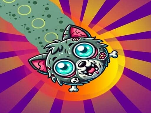 Screenshot van angry snake io