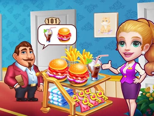 Screenshot van Hotel Fever Tycoon