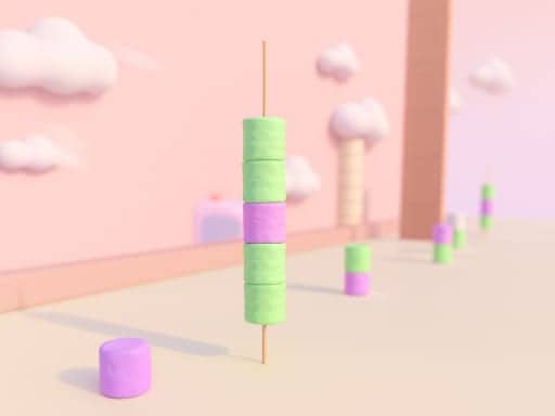 Screenshot van Marshmallow Rush