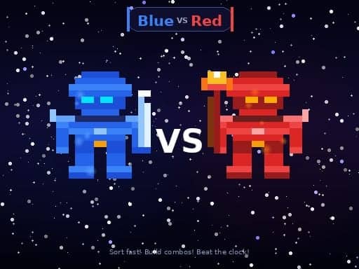 Screenshot van Blue VS Red