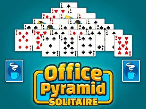 Screenshot van Office Pyramid Solitaire