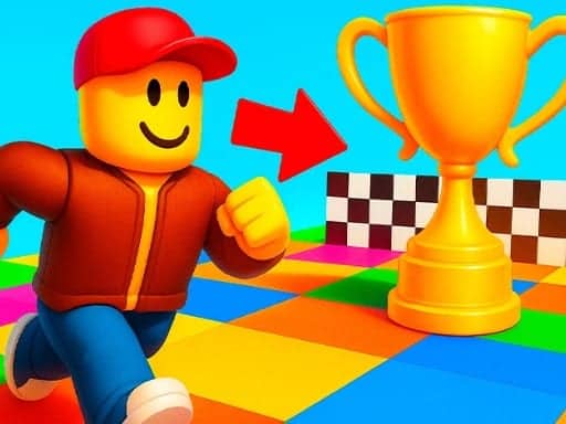 Screenshot van Robbie: Stand on the Right Color!