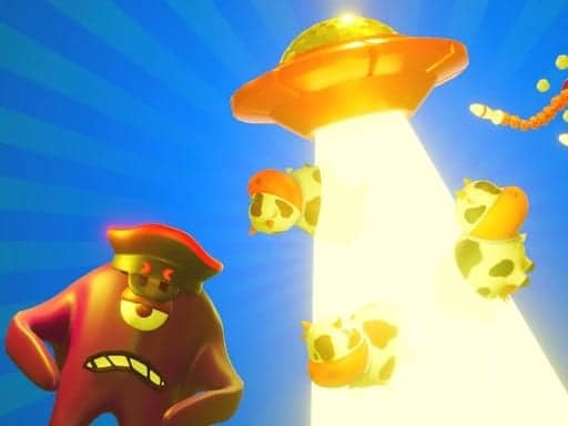 Screenshot van UFO IO Armada!