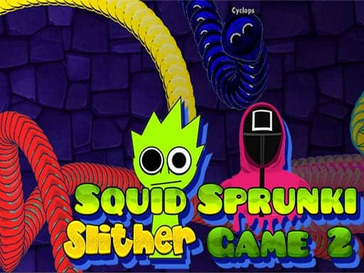 Screenshot van Squid Sprunki Slither Game 2