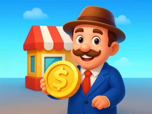 Screenshot van Idle Market Tycoon