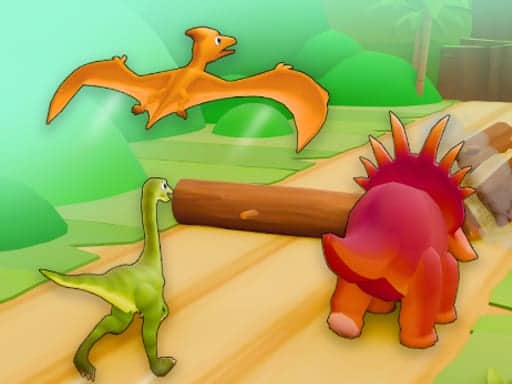 Screenshot van Dinosaur Shifting Run