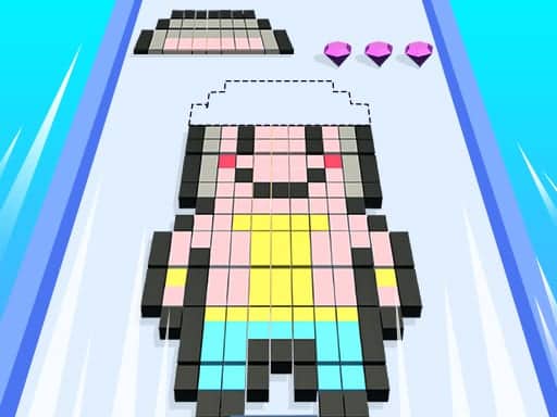 Screenshot van Blocks Stack Rush