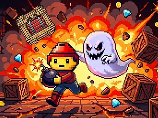 Screenshot van Kaboom Miner