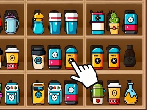 Screenshot van Shelf Shift Match