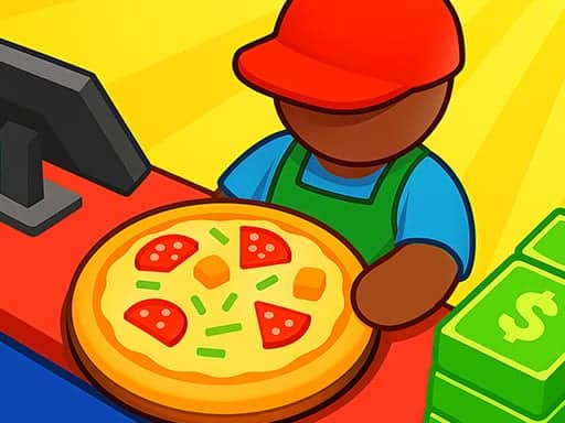 Screenshot van Pizza Tycoon