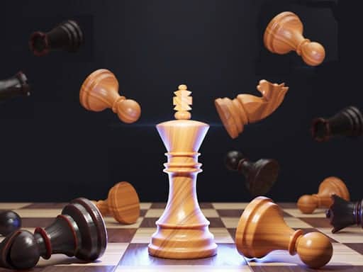 Screenshot van 3D Chess Master