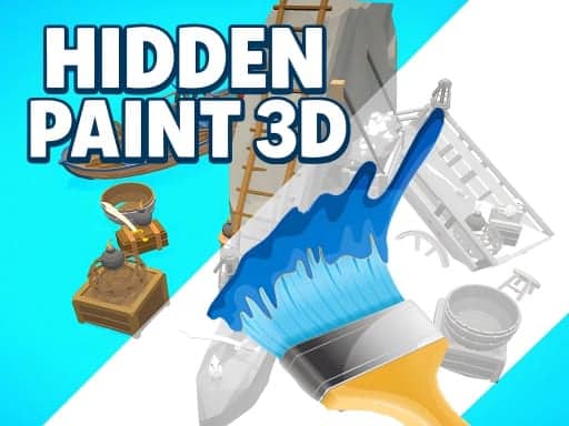 Screenshot van Hidden Paint 3D