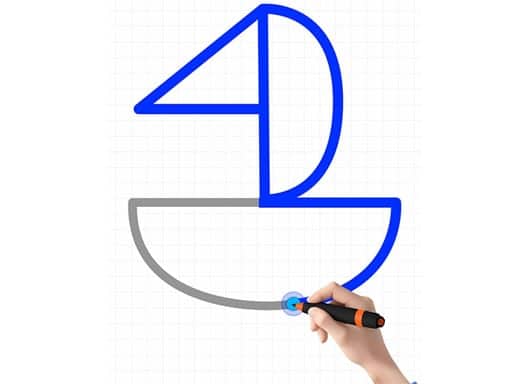 Screenshot van Single Line Puzzle Drawing