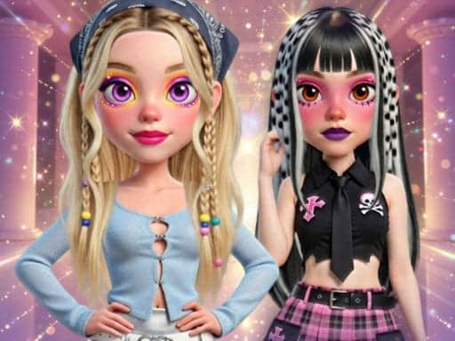Screenshot van Sid & Ginny Y2K Glam Clash