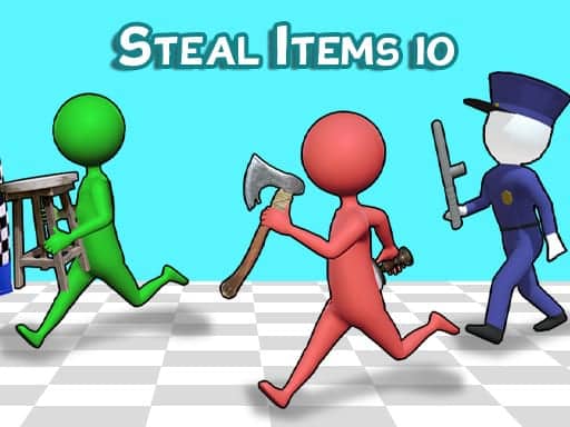Screenshot van Steal Items io