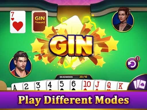 Screenshot van GIN RUMMY