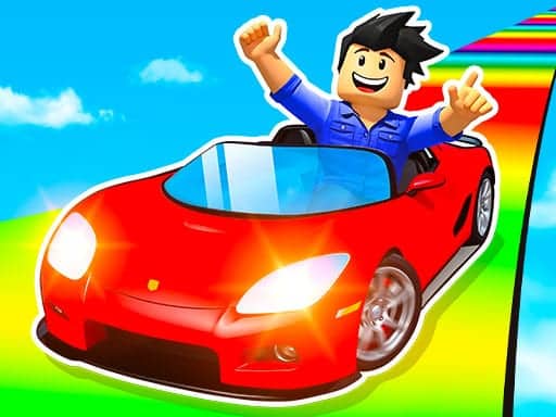 Screenshot van Epic Car Stunt Race Obby