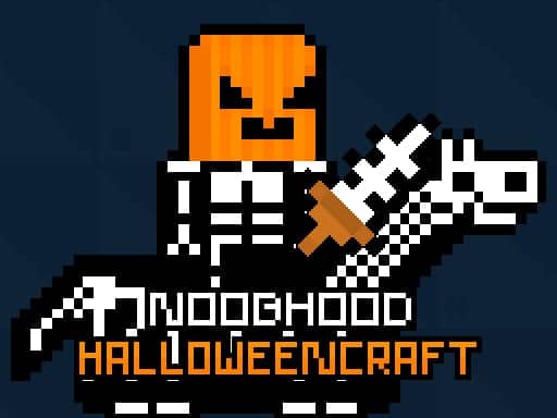 Screenshot van NoobHood HalloweenCraft